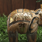 Сувенир дерево "Бежевый слоник" 27х10х25 см - фото 804058252