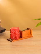 Вечный календарь настольный «Розовая сова», 15×6×7 см, дерево - Фото 3