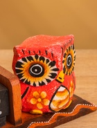 Вечный календарь настольный «Розовая сова», 15×6×7 см, дерево - Фото 5