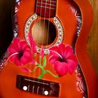Гитара-укулеле "Цветы" 55х20х6 см - Фото 12