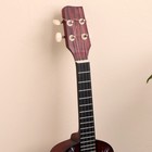 Музыкальный инструмент гитара-укулеле "Цветы" 55х20х6 см - Фото 3