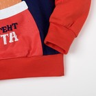 Пижама для мальчика: джемпер, брюки KAFTAN "Спецагент Санта", синий, красный, рост 110-116 см (32) - Фото 5