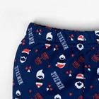 Пижама для мальчика: джемпер, брюки KAFTAN "Спецагент Санта", синий, красный, рост 110-116 см (32) - Фото 9