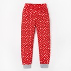 Комплект: джемпер, брюки KAFTAN "JOLLY", белый, красный, рост 146-152 см (38) - Фото 7
