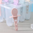 Форма для мороженого Доляна «Леденец», 15×12×12 см, 8 ячеек, цвет МИКС - Фото 4