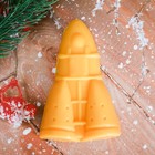 Детское фигурное мыло в форме ракеты "С Новым годом" с ароматом бабл-гама - Фото 2