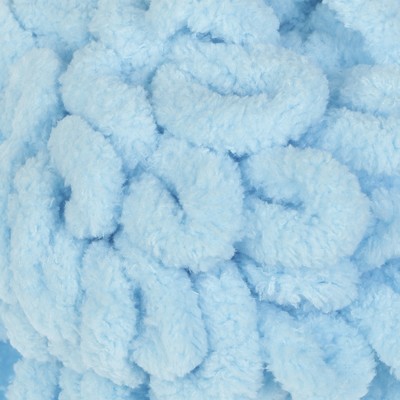 Пряжа "Puffy" 100 % микрополиэстер 9м/100г (287 св. бирюзовый)