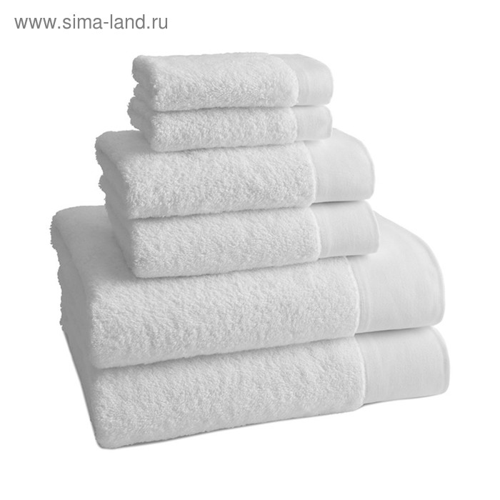 Полотенце White, размер 33 × 33 см, белый - Фото 1