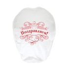 Фонарик желаний «Поздравляем!», купол - Фото 4