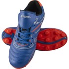 Бутсы футбольные Atemi, цвет голубой/оранжевый, синтетическая кожа, размер 45 - фото 298079282