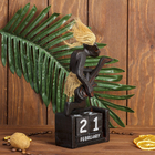 Сувенир дерево календарь "Абориген с гитарой" 23х16х7 см - Фото 5