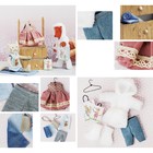 Гардероб и одежда для игрушек малюток, «Добрая зима», набор для шитья, 21 × 29,5 × 0,5 см - Фото 1