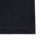 Коврик влаговпитывающий придверный без окантовки «Меандр. Спирали», 40×60 см, цвет синий - Фото 2