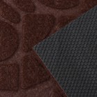 Коврик влаговпитывающий придверный Доляна «Восточная сказка», без окантовки, 40×60 см, цвет коричневый - фото 16105233