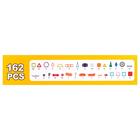 Конструктор магнитный «Магический магнит», 162 детали - Фото 6