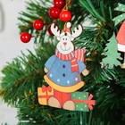 Подвеска «Новогодний олень», МИКС - Фото 2