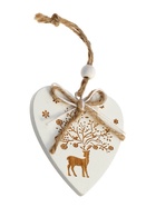 Ёлочная игрушка «Волшебный олень», односторонняя - Фото 3