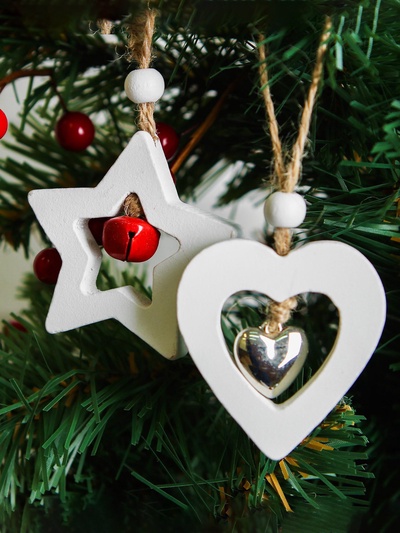 Елочная игрушка «Фигурки», с бубенчиком, МИКС