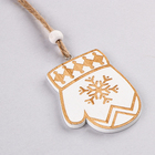 Елочная игрушка «Новогодняя варежка» - Фото 3