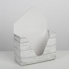 Коробка-письмо «Цветочная феерия», 14 х 20 х 6,5 см - фото 25347245