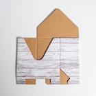 Коробка-письмо «Цветочная феерия», 14 х 20 х 6,5 см - фото 25347247