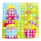 Настольная игра «Весёлые пуговки. Новый год», 46 пуговок, 10 картинок-шаблонов - Фото 9