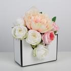Коробка-письмо «В прекрасном мире цветов», 14 × 20 × 6,5 см - фото 8717001