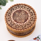 Шкатулка для украшений «Шишки», 18.5×18.5×8 см, береста - Фото 3