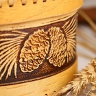 Шкатулка для украшений «Шишки», 18.5×18.5×8 см, береста - Фото 4
