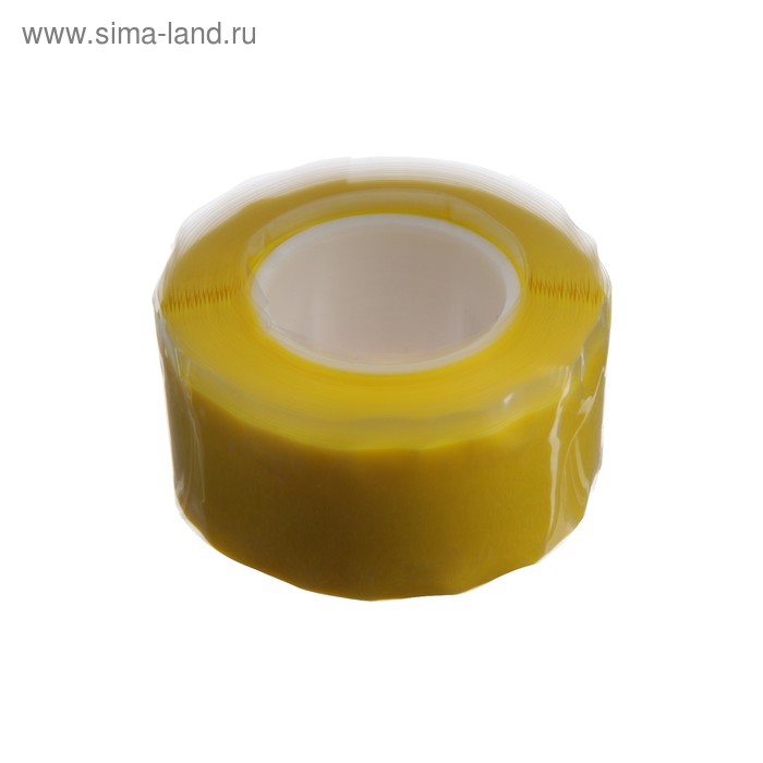 Ремонтная лента Junco TAPE 25 мм х 3м x 0.5 мм, самосклеивающаяся, силиконовая, желтая - Фото 1