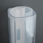 Диспенсер для антисептика или жидкого мыла, механический, 280 мл, пластик, цвет МИКС - Фото 4