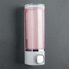 Диспенсер для антисептика или жидкого мыла, механический, 280 мл, пластик, цвет МИКС - Фото 5