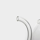 Бокал для вина Magistro «Пантера», 300 мл, 10.5×8.5×12.5 см, стекло, с трубочкой, прозрачный - Фото 5