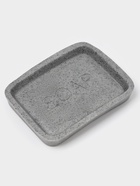 Набор аксессуаров для ванной комнаты «Гранит», 4 предмета, дозатор 350 мл, мыльница, 2 стакана, серый - Фото 3