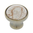 Ручка кнопка ART ТУНДРА  Ceramics 020, керамическая, цвет бронза - фото 8717253