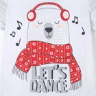 Пижама для девочки: джемпер и брюки KAFTAN "Lets dance", 13-14 лет, р-р 40, 100% хл - Фото 3