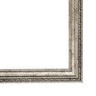 Рама для картин (зеркал) 40 х 50 х 2.5 см, пластиковая, Adele, серебристая - Фото 2
