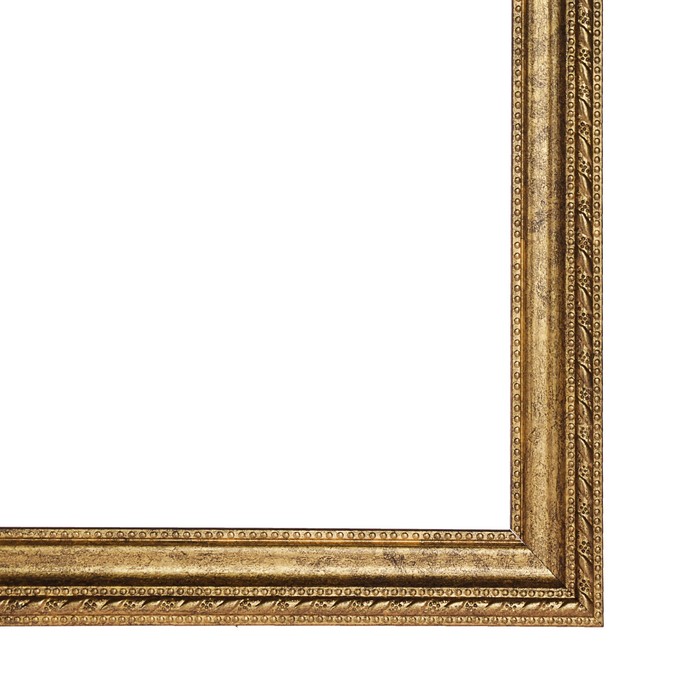 Рама для картин (зеркал) 40 х 50 х 2.5 см, пластиковая, Adele, золотая - фото 1889293703