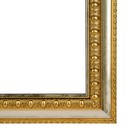 Рама для картин (зеркал) 30 х 40 х 4.5 см, пластиковая, Charlotta золото - фото 42711041