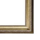 Рама для картин (зеркал) 40 х 50 х 3,3 см, пластиковая, Dorothy, серебряная - Фото 2