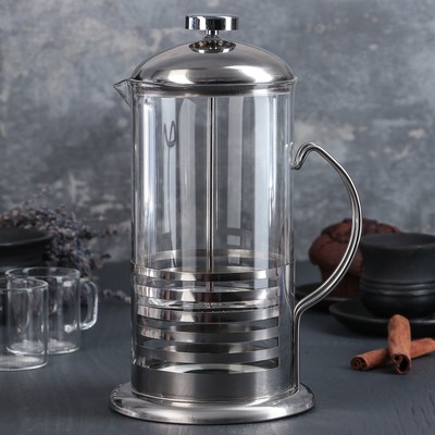 Френч-пресс стеклянный «Шарм», 1 л