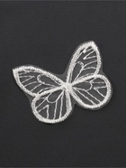 Аппликация для одежды «Бабочка», текстильная, 3.5×4 см, 10 шт., белая - Фото 3