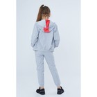 Спортивный костюм для девочки , рост 152 см, цвет розовый/серый - Фото 5