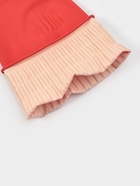 Перчатки хозяйственные Доляна, размер S, длинные манжеты, латексные, красные - Фото 4