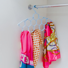 Плечики для галстуков и шарфов «Соты», 12 ячеек, цвет МИКС - Фото 2