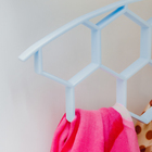 Плечики для галстуков и шарфов «Соты», 12 ячеек, цвет МИКС - Фото 3