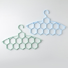 Плечики для галстуков и шарфов «Соты», 12 ячеек, цвет МИКС - Фото 6