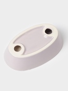 Аксессуары для ванной Доляна «Рельеф», 4 предмета, дозатор 300 мл, мыльница, 2 стакана, сиреневые - Фото 7