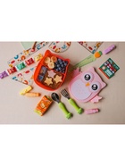 Ланч-бокс для еды с ложкой «Совушка», пластик, 2 отделения: 300 мл, 450 мл, в школу, розовый - Фото 5