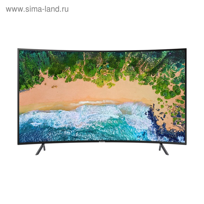 Телевизор Samsung 65" UE65NU7300UXRU CURV/UHD/DVB-T2/DVB-C/DVB-S2/USB/WiFi/SmartTV черн - Фото 1